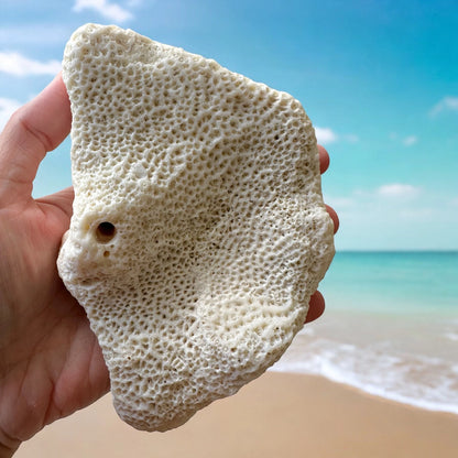 Large Star Sea Coral Rock Vintage Big Ocean Stone White Natural Ancient Fossil Beach Home Decor Aquarium Saltwater Fish Tank Decoration